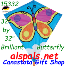 15332  Brilliant Butterfly: Diamond 30" Kites by Premier (15332)