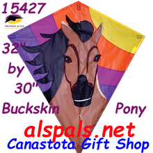 15427  Buckskin Pony Horse: Diamond 30" Kites by Premier (15427)