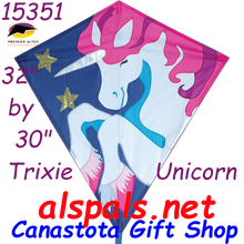 15351   Unicorn Trixie: Diamond 30" Kites by Premier (15351)