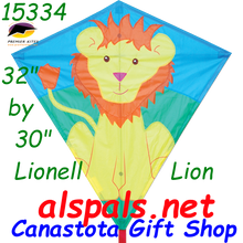 15334  Lion Lionel: Diamond 30" Kites by Premier (15334)