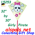Skull Girly: Diamond 30"  Kites by Premier