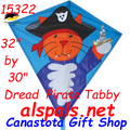 Pirate  Dread-Tabby: Diamond 30"  Kites by Premier