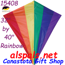 15408  Rainbow: Diamond 30" Kites by Premier (15408)