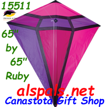 15511  Ruby: Diamond 65" Diamonds Kites by Premier (15511)