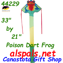 44229  Frog ( Poison Dart ): Easy Flyer Kites by Premier (44229)