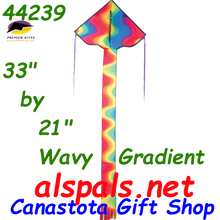 44239 Wavy Gradient: Easy Flyer Kites by Premier (44239)
