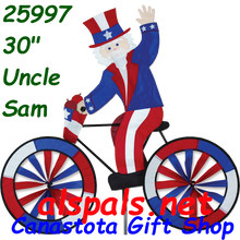 25997 Uncle Sam 30"   Bicycle Spinners (25997)
