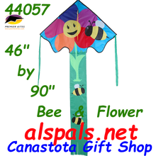 44057   Bee & Flower: Large Easy Flyer Kites by Premier Flyer (44057)