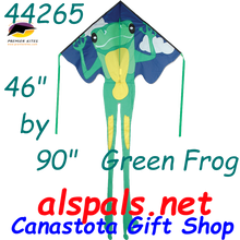 44265  Frog ( Green ): Large Easy Flyer Kites by Premier (44265)