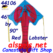 44106  Lobster ( Red ): Large Easy Flyer Kites by Premier (44106)