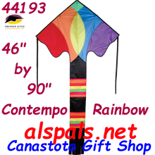 44193  Contempo Rainbow: Large Easy Flyer Kites by Premier (44193)
