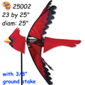 25002 Cardinal 23" Bird Spinners (25002)