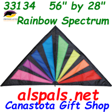 33134  Rainbow Spectrum: Delta 56"  Kites by Premier