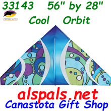 33143  Orbit ( Cool ): Delta 56"  Kites by Premier (33143)