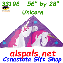 33196  Unicorns: Delta 56"  Kites by Premier (33196)