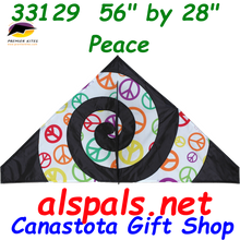 33129  Peace: Delta 56"  Kites by Premier (33129)