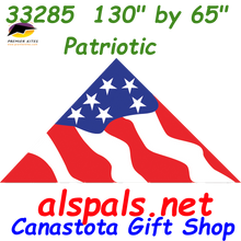 33285  Patriotic: Delta 11 ft Kites by Premier (33285)
