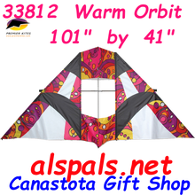 33812  Warm Orbit: Delta Box 8.5 ft Kites by Premier (33812)