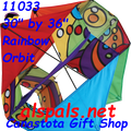 11033  Rainbow Orbit : Six Wing Box (11033) Kite