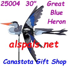 25004  Blue Heron 30"   Bird Spinners (25004)