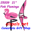 25009  Flamingo 21" (Pink)   Bird Spinners (25009)