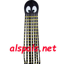 Black : Squeaky the Octupus (44677) Kite