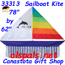 33313  Sailboat: Sea Life Kite by Premier (33313)