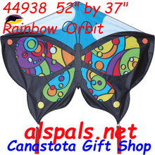 44938   Orbit ( Rainbow ): Butterfly Kites by Premier (44938)