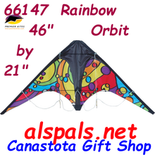 66147  Rainbow Orbit: Zoomer Sport Kites by Premier (66147)