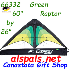 66332  Green Raptor: Osprey Sport Kites by Premier (66332)