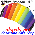 64509 Rainbow: Barracuda 1.3 Sport Kite from Premier (64509)