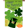 Happy St Patricks Day  :     Double-sided Applique