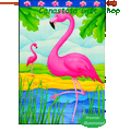Pink Flamingos: Illuminated