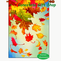 Autumn Leaves : Illuminated Flags