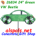 26834  24" Green VW Beetle: Vehicle Spinners (26834)