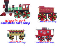 B&O Four car train : Train Spinner (25931 & 2 & 3 & 4)