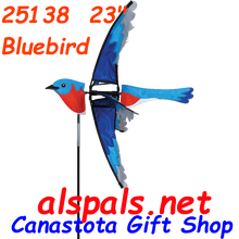25138  Bluebird 23"    Bird Spinners (25138)
