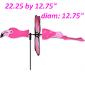 24917  Flamingo 22" Petite Wind Spinner (24917) 