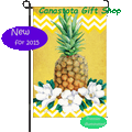 Pineapple : Garden Illuminated Flags