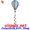 25869  CHEVRON/POLKA DOT 16" Hot Air Balloons (25869)