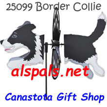 25099 Dog (BORDER COLLIE ) : Petite & Whirly Wing Spinner (25099)