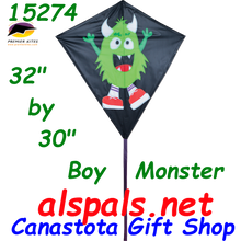 15274  Boy Monster: Diamond 30" Kites by Premier (15274)