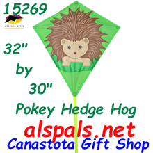 15269 Pokey Hedgehog: Diamond 30" Kites by Premier (15269)
