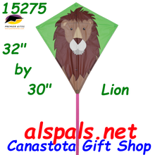 15275   Lion: Diamond 30" Kites by Premier (15275)