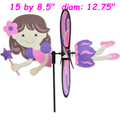 25178 Pink Fairy19.5": Petite Wind Spinner (25178)
