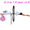 25185 Stork Girl 19.5": Petite Wind Spinner (25185)