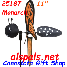25187 Monarch Butterfly 11.5"   Petite Wind Spinner (25187)