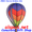 25892  Chevron Rainbow 26" Hot Air Balloons (25892)