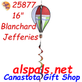 25877 Blanchard/Jeffries 16" Hot Air Balloons (25877)