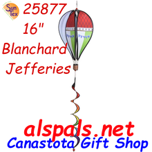 25877 Blanchard/Jeffries 16" Hot Air Balloons (25877)